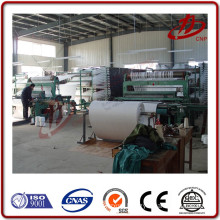 Gravity pneumatic fluidizing convey solid woven Airslide fabric